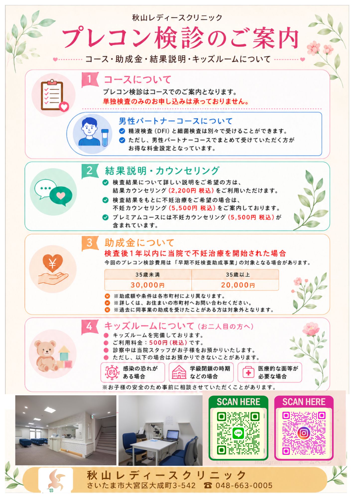 プレコンセプションケア検診